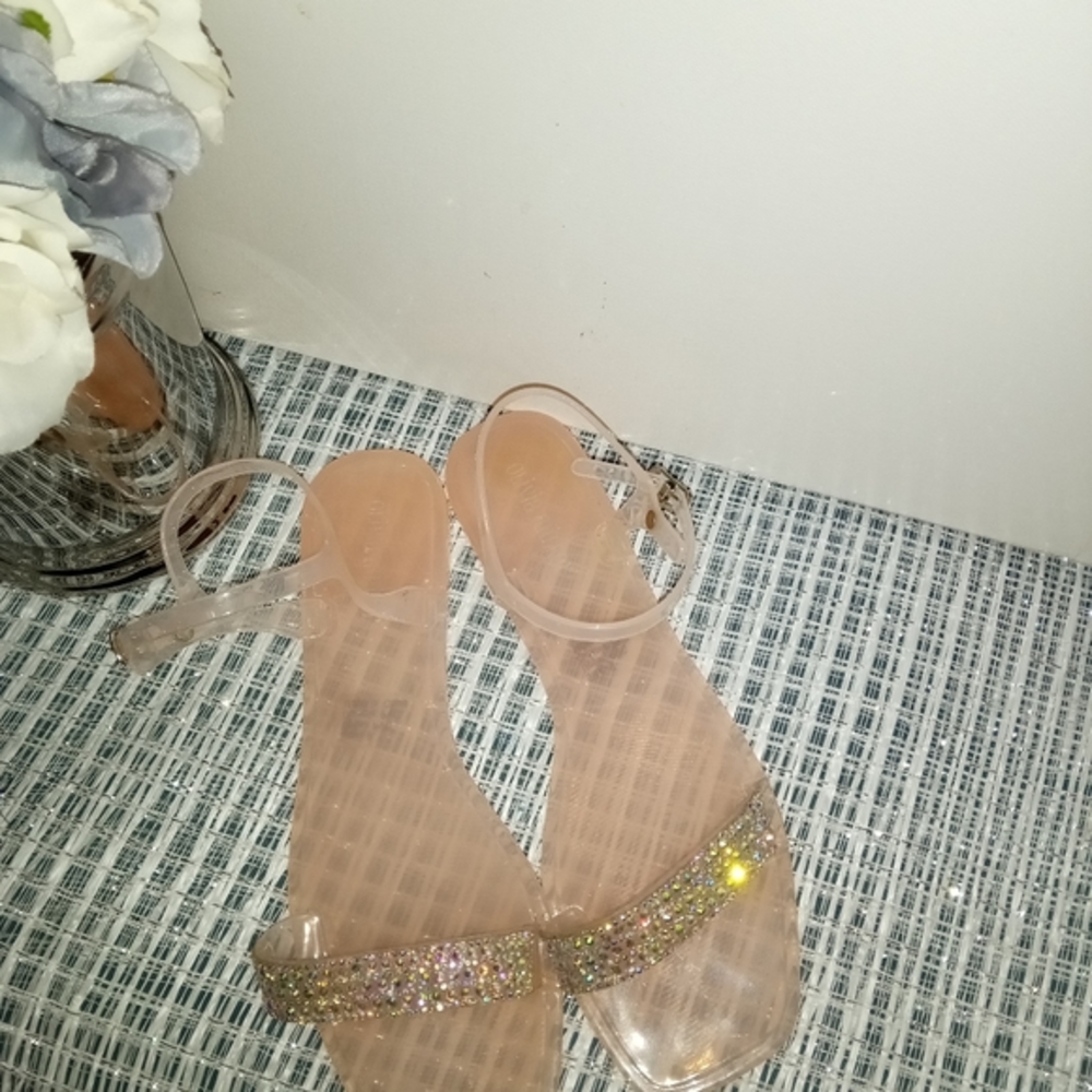 Soft Pink PVC Sandals